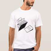 Accordion-map T-shirt (Voorkant)
