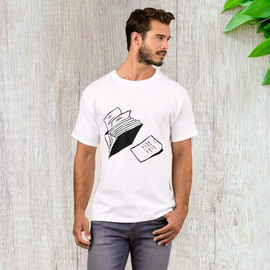 Accordion-map T-shirt