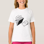 Accordion-map T-shirt (Voorkant)