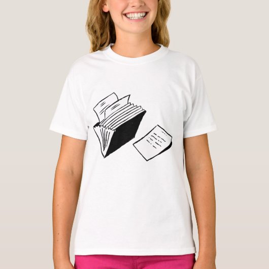 Accordion-map T-shirt (Voorkant)
