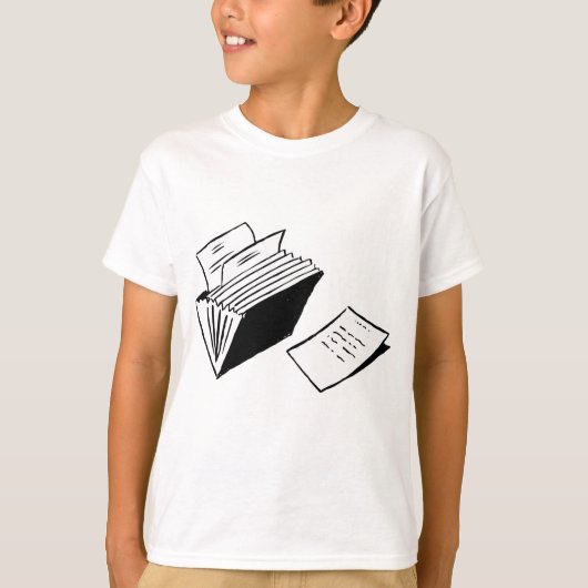 Accordion-map T-shirt (Voorkant)