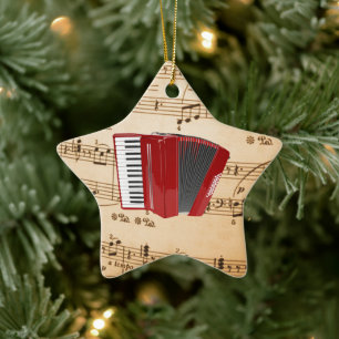 Accordion Music, populair design, Keramisch Ornament