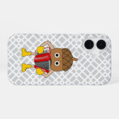 Accordion Nut iPhone 16 Hoesje (Achterkant horizontaal)