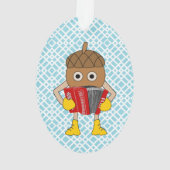 Accordion Nut Ornament (achterkant)