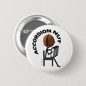 Accordion Nut Ronde Button 5,7 Cm (Voorkant /achterkant)
