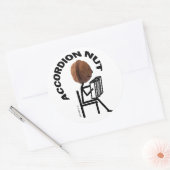 Accordion Nut Ronde Sticker (Envelop)