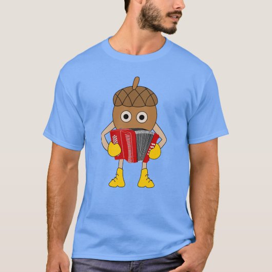 Accordion Nut T-shirt (Voorkant)