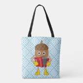 Accordion Nut Tote Bag (Achterkant)