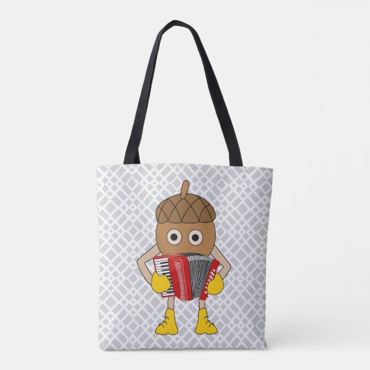Accordion Nut Tote Bag (Achterkant)