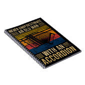 Accordion onderschatten notitieboek (Rechterzijde)