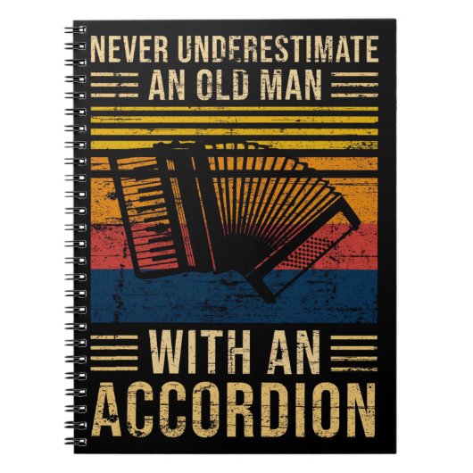 Accordion onderschatten notitieboek (Voorkant)