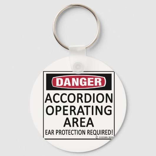 Accordion-operatiegebied Sleutelhanger (Voorkant)