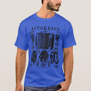 Accordion Player Accordionist Instrument  P T-shirt