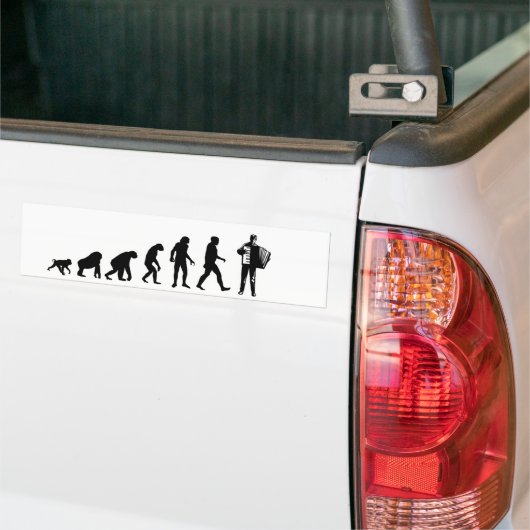 Accordion Player-Bumpersticker Bumpersticker (Op Truck)