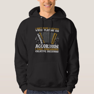 Accordion Player for Men Women Accordionists Hoodie