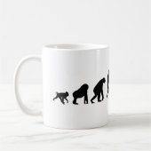 Accordion Player Koffiemok (Links)