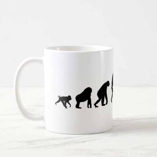 Accordion Player Koffiemok (Links)