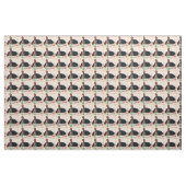 accordion player print stof (Yard (91,4 cm))