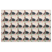 accordion player print stof (Fat Quarter)