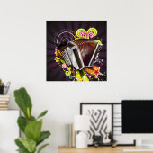 Accordion Poster (Thuiskantoor)
