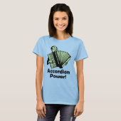 Accordion Power! T-shirt (Voorkant volledig)