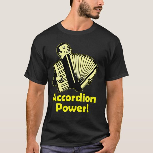 Accordion Power! T-shirt (Voorkant)