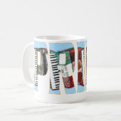 Accordion Pride Koffiemok (Voorkant links)