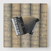 Accordion ~ Rollend vel Music Achtergrond ~ Muziek