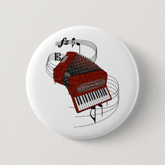 Accordion Ronde Button 5,7 Cm (Voorkant)