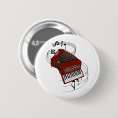 Accordion Ronde Button 5,7 Cm (Voorkant /achterkant)