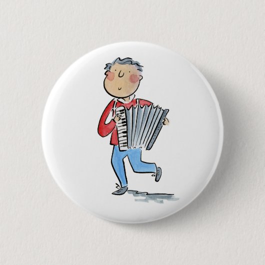 Accordion Ronde Button 5,7 Cm (Voorkant)