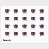 Accordion Ronde Sticker (Vel)