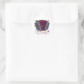 Accordion Ronde Sticker (Tas)