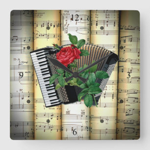 Accordion & Roos ~ Rollend vel Music ~ Vierkante Klok