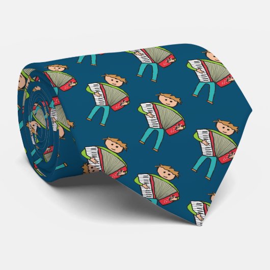 Accordion Stropdas (Opgerold)