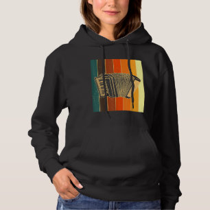 Accordion Styrian Accordion Retro Styrian Harmonic Hoodie