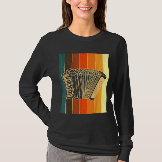 Accordion Styrian Accordion Retro Styrian Harmonic T-shirt (Voorkant)
