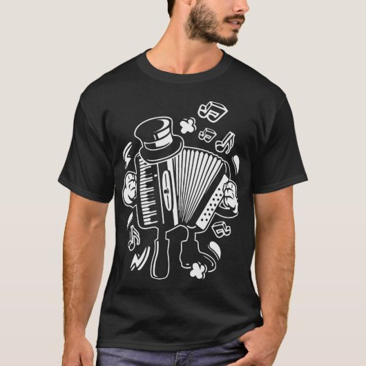 Accordion T-shirt (Voorkant)