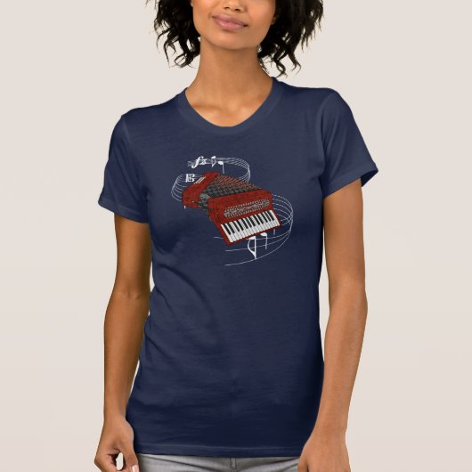 Accordion T-shirt (Voorkant)