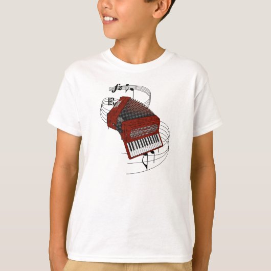 Accordion T-shirt (Voorkant)