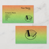 Accordion Visitekaartje (Voorkant / Achterkant)