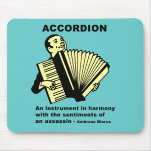 Accordion (vochtig gedefinieerd) muismat