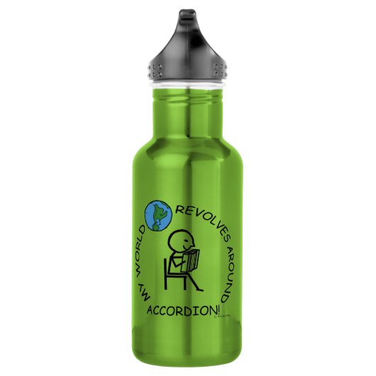 Accordion - Wereld revolt rond Waterfles (Rechts)