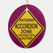 Accordion Zone invoeren Keramisch Ornament (Links)