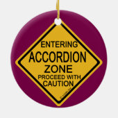 Accordion Zone invoeren Keramisch Ornament (Achterkant)