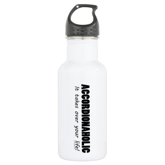 Accordionaholic life waterfles  (Voorkant)