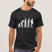 Accordionist Accordion Player Evolutie Accordion T-shirt (Voorkant)