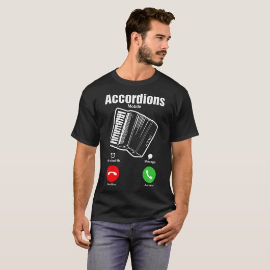 Accordions Mobiel shirt (Voorkant volledig)