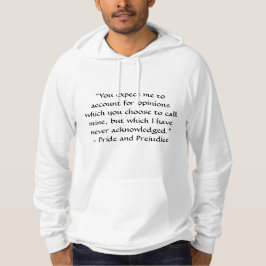 Account voor Adviezen Jane Austen Quote Hoodie