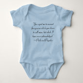 Account voor Adviezen Jane Austen Quote Romper (Voorkant)